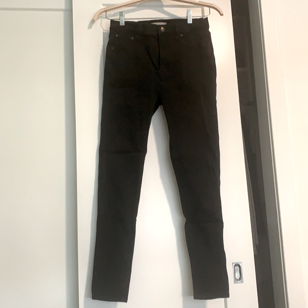 Black Madewell high rise skinny jeans size 29!